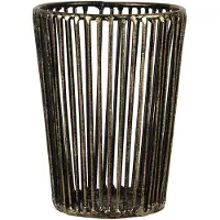 Clayre & Eef Koperkleurig Waxinelichthouder Ø 10*14 cm 6Y4502
