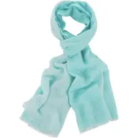 Marc Cain Marccain sport shawl mintgroen 180 cm x 65 cm 100% wol