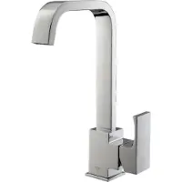 GPD KeukenmengkraanMTE105, Keukenkraan, Vierkant RVS, Modern, Past alle keuken gaten, opbouw, Tap water,