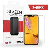 BMAX 2-pack iPhone XR Glazen Screenprotector