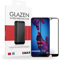 BMAX Glazen Screenprotector met volledige dekking geschikt voor Huawei P20 | Beschermglas | Tempered Glass