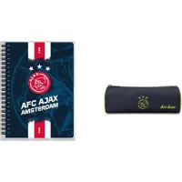 Ajax Voordeelset Notebook en Etui Blauw
