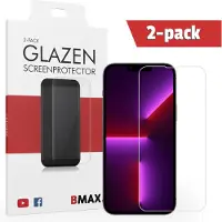 BMAX 2-pack iPhone 13 Pro Max Glazen Screenprotector