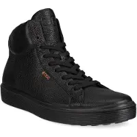 Ecco 582424 SOFT Veterschoenen | Maat 45 Heren Zwart