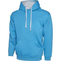 Uneek Uc507 Sweater Contrast Hooded Regular Fit | Maat: L