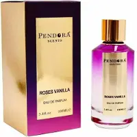Paris Corner Pendora Scents Roses Vanilla Eau de Parfum 100ml – Zoete Bloemige Vanillegeur voor Vrouwen | Luxueus, Sensueel & Romantisch
