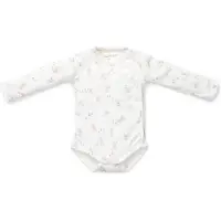 Little Dutch romper met print wit/beige Jongens/Meisjes Katoen Ronde hals - maat 56