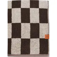 Mette Ditmer Retro handdoek Chocolate, 70x133 cm
