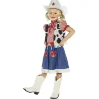 Vegaoo Cowgirl Sweetie kostuum | Verkleedkleding meisje maat 134-140