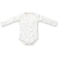 Little Dutch romper met print wit/beige Jongens/Meisjes Katoen Ronde hals - maat 74