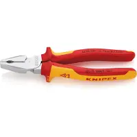 Knipex Kracht-combinatietang VDE met meercomponentengrepen 200mm