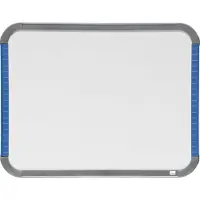 Nobo slimline whiteboard magnetisch gelakt staal 28 x 22 cm wit