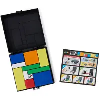 Rubik's Rubiks Cube Gridlock Game The Problem-Solving Puzzle Game Based on The Iconic Rubiks Cube Brain Teaser Fidget Toy for Adults & Kids Ages 7+