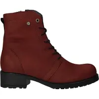 Wolky 0247510 Quinta F2F Enkellaarzen | Maat 38 Dames Rood