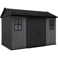 Keter Newton 1175 Tuinhuis - 230x350x246cm - Grijs