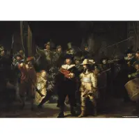 Puzzelman De Nachtwacht - Rembrandt van Rijn Puzzel (1000 stukjes)