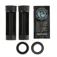 Suntour 30 Mm Stofafdichting En Plastic Hoes Goud