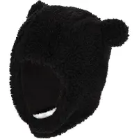 Sarlini - Baby muts winter - Teddy Wol - 6/12 M - Donker Grijs