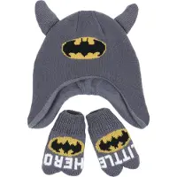 Sarcia.eu Set: muts + handschoenen BATMAN