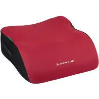 Dunlop Stoelverhoger/autozitje voor kinderen - rood - 15 x 31 x 39 cm - kunststof - Autostoeltjes