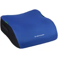 Dunlop Stoelverhoger/autozitje voor kinderen - blauw - 15 x 31 x 39 cm - kunststof