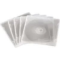 Hama Cd Slim Box Pp 20-Pak Transp.