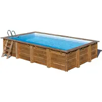 Intergard Zwembad hout 620x420x133cm