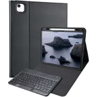 Accezz Bluetooth Keyboard Bookcase voor de Apple iPad Air 13 inch (2026) M4 / (2025) M3 / (2024) M2 - AZERTY / FR - Zwart