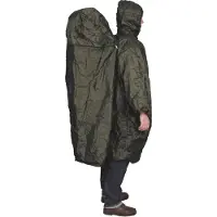 Travelsafe Regenhoes met Rugzakverlenging, L/XL, olijfgroen