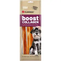 Flamingo 3 x 60 g Flamingo Boost collageen strips met kip hondensnacks