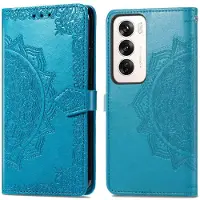 IMoshion Mandala Bookcase voor de Oppo Reno 12 - Turquoise