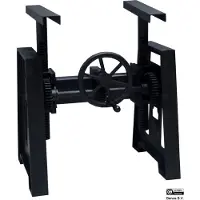 MD Interior Industrial verstelbare tafelpoot van gietijzer 70cm