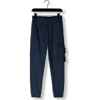 NIK&NIK Jongens Broeken Webbing Sweatpants - Donkerblauw - Maat 128