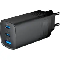 Gembird USB Type C Snellader 67W - USB-A + 2x USB Type-C