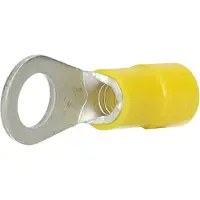 Cimco geïsoleerde ringkabelschoen vertind 0,1-0,4mm² M2 - geel per 100 stuks (180008)