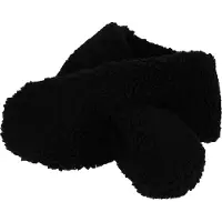 Sarlini - Baby Sjaal winter - Teddy Wol - 0/6 M - Donker Grijs