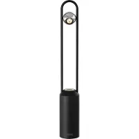 Sompex Newdes Tafellamp Minimal | Accu | LED tafellamp voor buiten en binnen - Werkt op batterijen - Aluminium - Dimbaar - Incl. Inductie oplaadbaar- Zilver