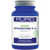 Puro Food Supplements Astaxanthine vegan (60 capsules)