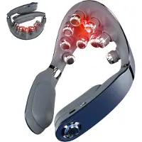 SKG Vouwbare nekmassage - - G7 PRO-FOLD - Zachte verwarming - Vouwbaar - Blauw