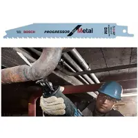 Bosch 2608657937 Reciprozaagblad S 123 XF Progressor for Metal, verpakking van 25 stuks Zaagbladlengte 150 mm 25 stuk(s)