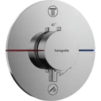 Hansgrohe ShowerSelect Comfort S thermostaat inbouw voor 2 functies chroom