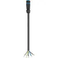 Wieland Electric 46.452.1003.6 Aansluitkabel Zwart 1 m