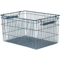 Ferm Living Cala Stackable Manden - Set of 2 Dark Blue