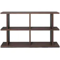 Ferm Living Kona boekenkast 2x2 Dark stained