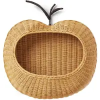 Ferm Living Wandopberger - Apple - 49,6 x 16,1 x 52 cm - Natural - - OneSize - Opbergers