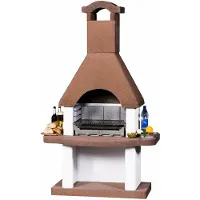 Intergard Barbecue beton houtskool bbq nr. 5 (200x120x65cm/430kg)