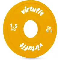 VirtuFit Olympische Fractional Plate - Halterschijf - Bumper Plate - 1.5 kg