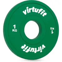 VirtuFit Olympische Fractional Plate - Halterschijf - Bumper Plate - 1 kg