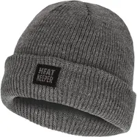 Heatkeeper - Thermo Muts Kinderen - Grijs - 9/12 Jaar - 4-Stuks - Warme kindermuts