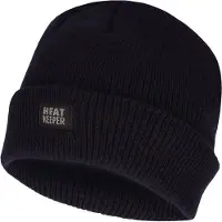 Heatkeeper - Thermo muts heren - One Size - Blauw - 4-Stuks - Warme heren mutsen